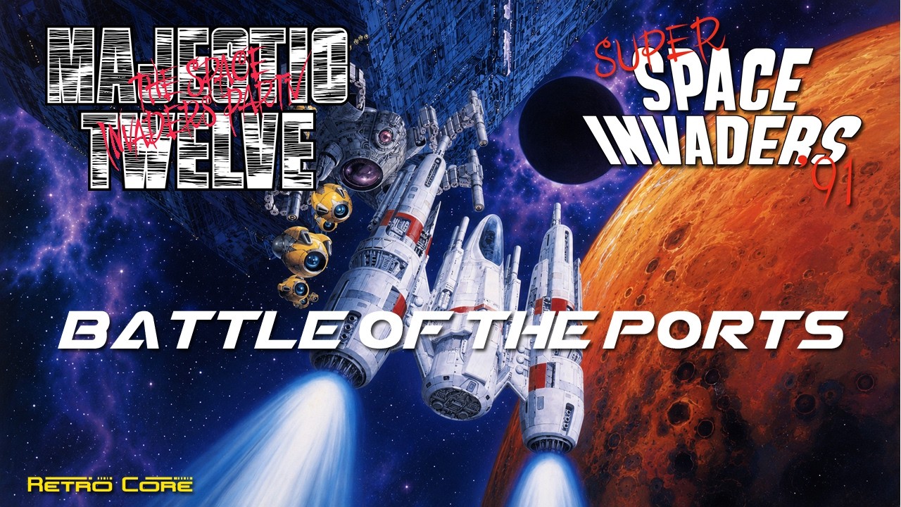 Battle of the Ports - Super Space Invaders '91 (MJ-12