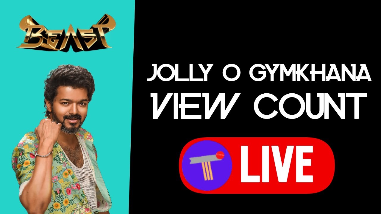 🔴 Jolly O Gymkhana Live Count · Beast 2nd single