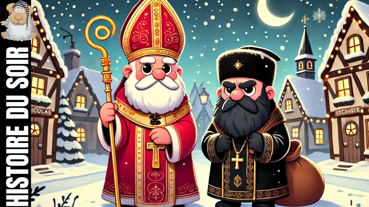 Saint Nicolas et le Père Fouettard ❄ véritable histoire pour enfant l histoire de l'avent