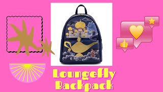 Disney Loungefly Mini Backpack - Disney Castle Series - Aladdin Princess Jasmine Castle