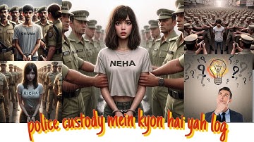 police arrest Custody ai video name editing || Bing image create || #viral