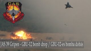 Jas 39 Gripengbu-12 Bomb Dropgbu-12-Es Bomba Dobásระเบดนำวถดวยเลเซอร