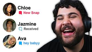 I Added 100 Girls On Snapchat.. (BAD IDEA!!)