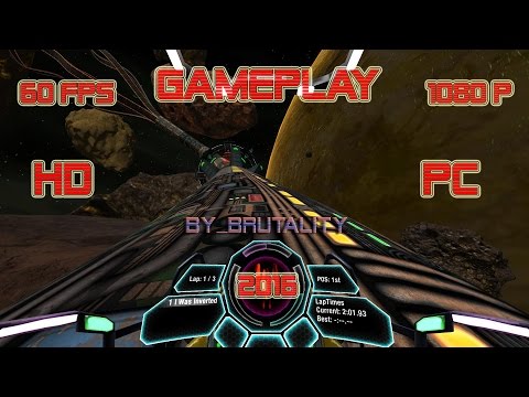 Radial G  Racing Revolved GAMEPLAY HD PC 2016 60fps 1080p