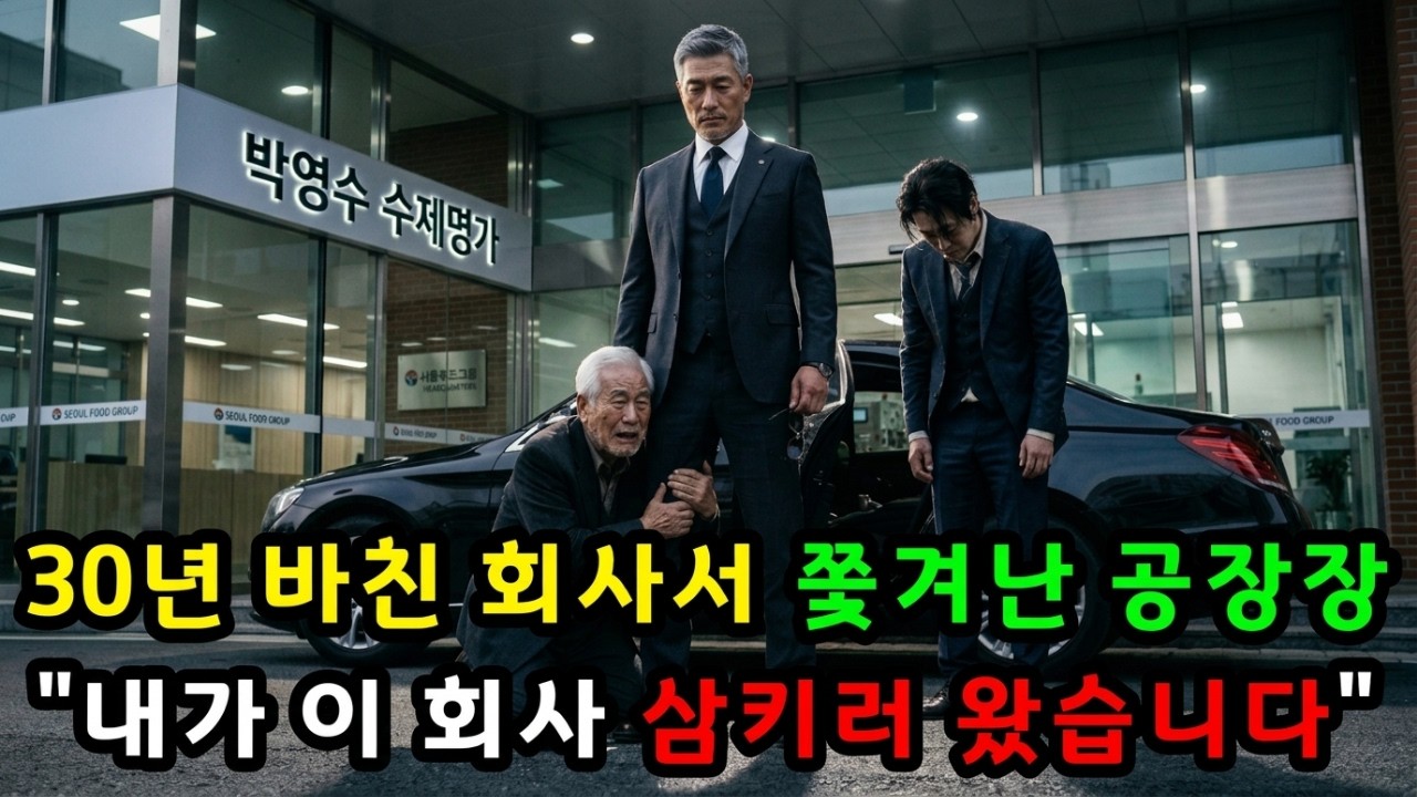 30년 바친 회사서 쫓겨난 공장장, 