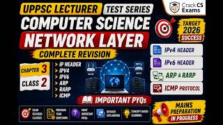 🚀 UPPSC Polytechnic Lecturer Computer Science | Network Layer Important Questions