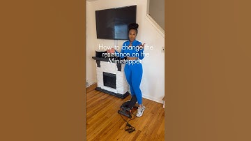 How to change mini stepper resistance. #ministepper #fitness #athomeworkout #fitnessgoals #shorts
