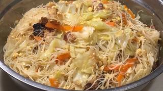 Download Lagu What can u do with leftover roast porks? Fried Beehoon without breaking the beehoon MP3