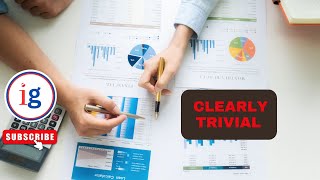 What is 'Clearly Trivial' in Audits