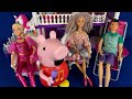 3 Minutes Satisfying with Unboxing Barbie Princess &amp; Peppa Pig Playset ASMR | Review Toys