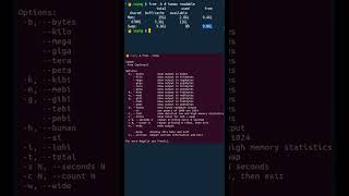 Celebrity free Linux command! A Linux🐧monitoring👀 tool. #shorts #linux #ubuntu #free #commands Profile