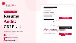 CDI Resume Pivot Audit!