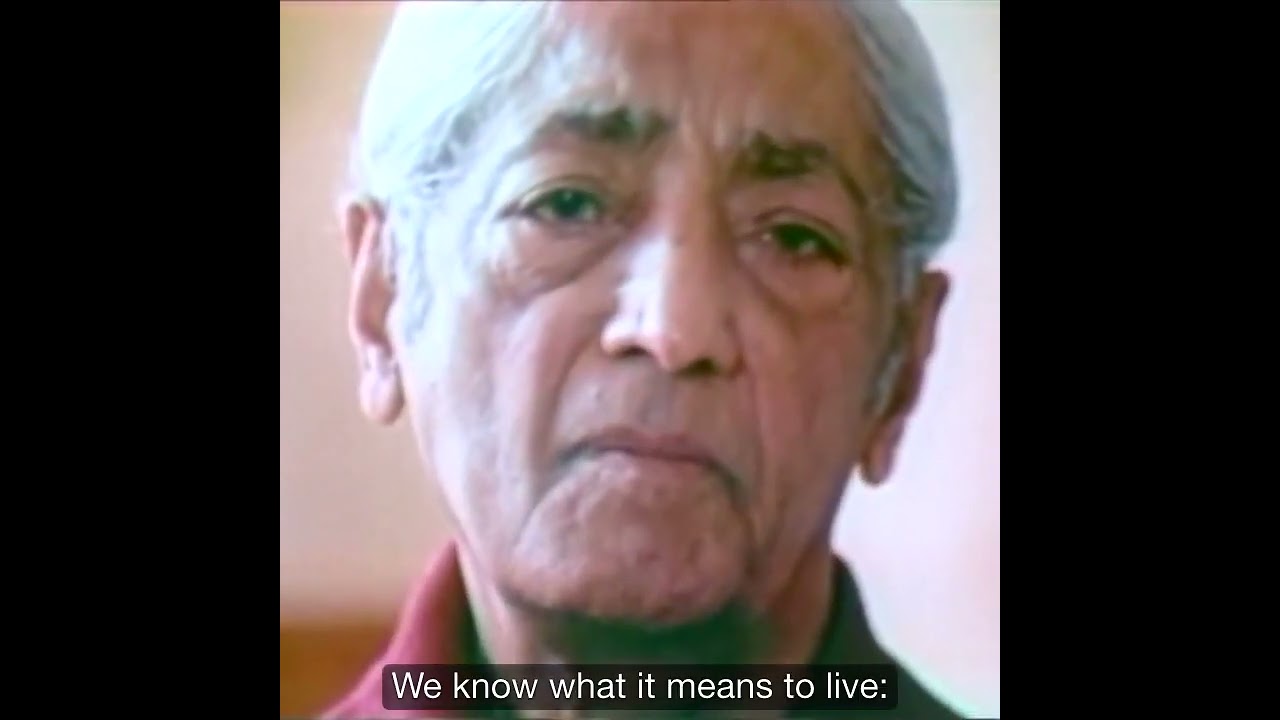 Death | Krishnamurti 