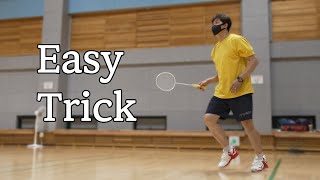 Everyone's Badminton Trick Shot  'That easy?'