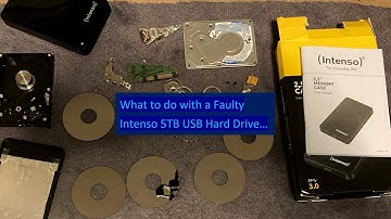 What to do with a Faulty Intenso USB 2.5" Hard Drive