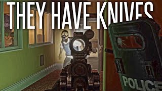 THEY HAVE KNIVES NOW - Ready Or Not Gameplay