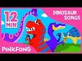 Spinosaurus vs Tyrannosaurus and more | Dinosaur Songs |   Compilation | Pinkfong Songs for Children