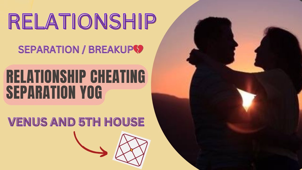 Separation Yog in kundli || Breakup yog in kundli || Cheating In Relationship. Longitivity in Love