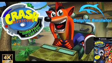 Crash Bandicoot: The Wrath of Cortex - GameCube 4K Ultra HD Gameplay (DOLPHIN) - Widescreen