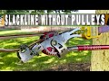 Tension slacklines without pulleys - INFINITY gear review