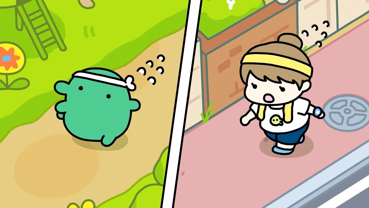 Tamagotchi Official] #54 Let's Go For a Walk! - YouTube