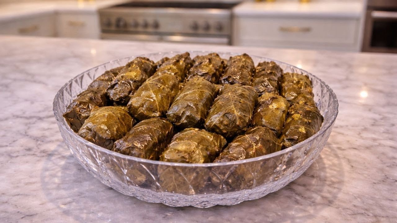 Grape leaves (Dolmeh Barg-e Moo).