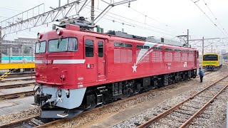 EF81 80　起動、北部出庫[2024.10.23] 