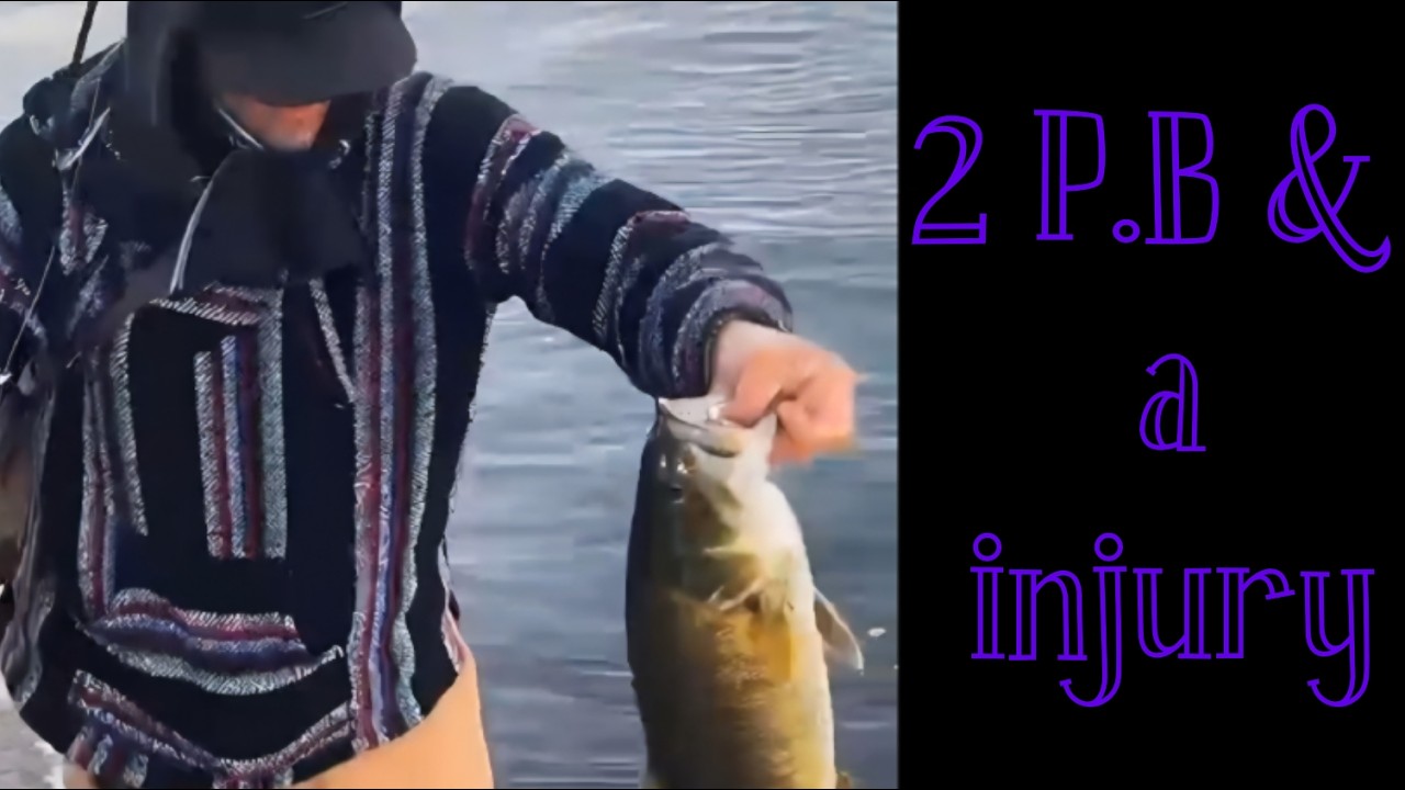 INJURY DURING A FEEDING FRENZY. SECURED 2 P.B BASS. @FishingwithFatty1 #bassfishing #adventure #fish