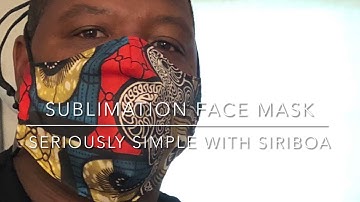 Sublimation Face Mask