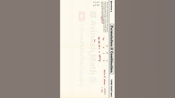 Find the number of possible outcomes | Permutations & Combinations  | UPSC CSAT | #UPSC #CSAT #QUANT