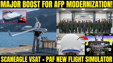 Major Boost for AFP Modernization! ScanEagle VSAT + PAF New Flight Simulator