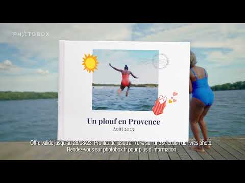 Vidéo Photobox pub TV voyage 2023 (le plouf)