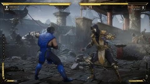 Mortal Kombat 11 Scorpion Armor Break Air Grab