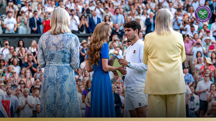 "I'll be back" | Carlos Alcaraz | Final | Runner Up | On-court Interview | Wimbledon 2025