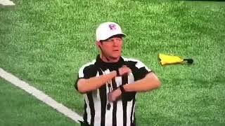False Start Offense Everyone Except The Center COWBOYS VS REDSKINS MONDAY NIGHT FOOTBALL