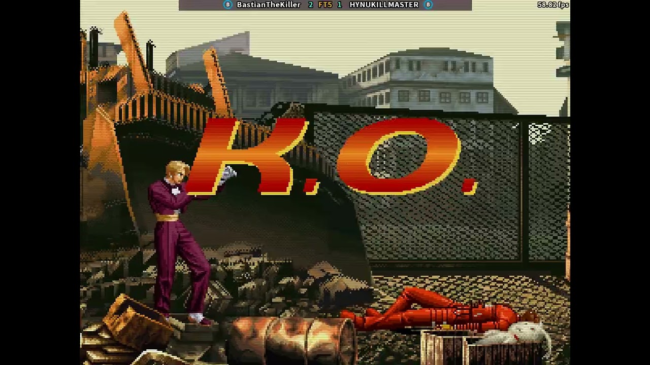 fightcade 2 kof 2000 BastianTheKiller (Chile) vs HYNUKILLMASTER (Peru)