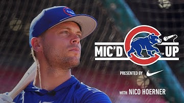 "A little salsa music to get me right" | Nico Hoerner Mic’d Up at Batting Practice
