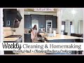 Weekly Cleaning & Homemaking Routine | Clean With Me + Grocery Haul + Easy Dinner