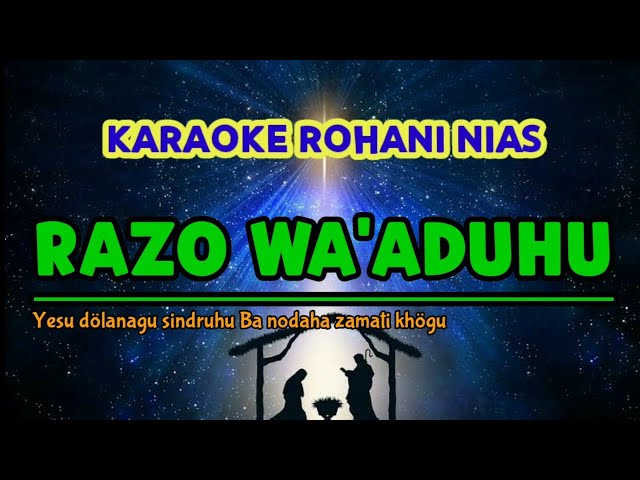 Yesu Dola Nagu Sindruhu Karaoke Lagu Rohani Nias | Yesu Razo Waaduhu Lirik Lagu Nias class=