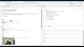 LeetCodeProblem1:MergeStringAlternately