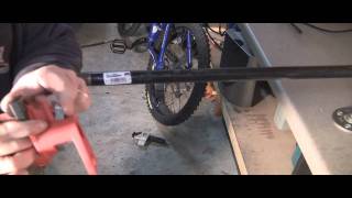 How to Build a Bicycle Repair Stand for $25 Dollars or Less!