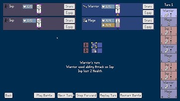 Foresight Fight devlog #2: Test encounters