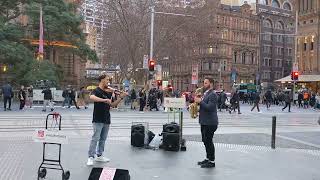 Sydney Street performance #sydney#sydneystreetperformance#higorviolinista#aussiebuzz by aussiebuzz 37 views 9 months ago 13 seconds