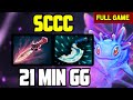 Sccc MID Puck vs Templar Assassin - EASY Game with NO DEATH