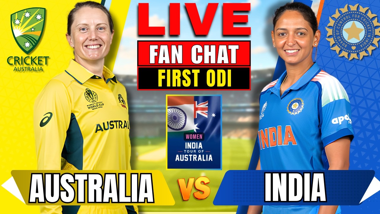 Australia Women Vs India Women |1st ODI | INDW Vs AUSW 2026| Live Score | Live analysis  | FAN CHAT