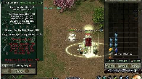 Võ lâm luyện skill Thiên Địa Vô Cực bằng 20 Cây Thông Noel