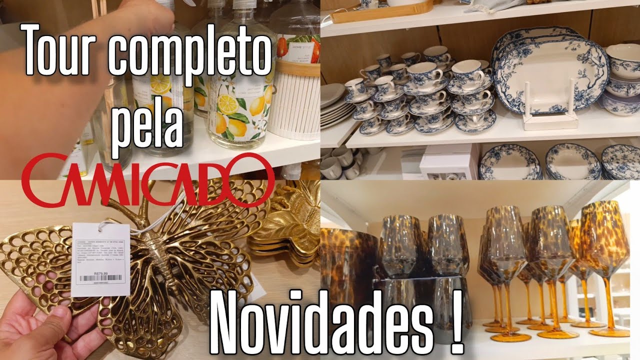 Tour Completo Na Camicado Mostrei a coleção nova e muitas novidades 