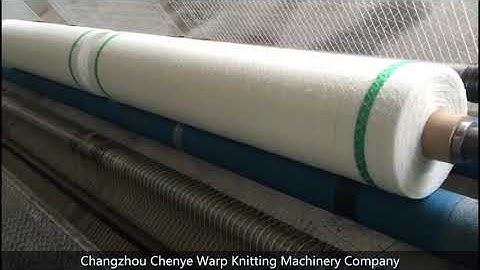 Raschel warp knitting machine China Fabric making machine