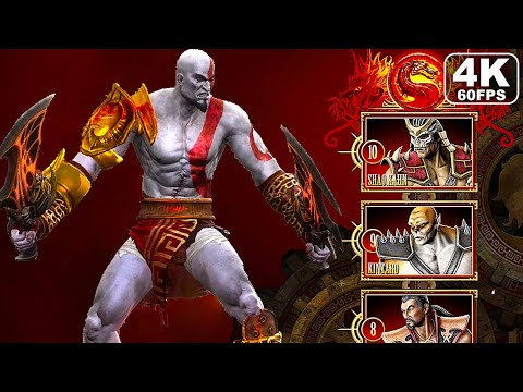 MORTAL KOMBAT Kratos Klassic Towers Gameplay 4K 60FPS