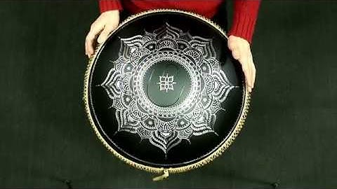 GUDA DRUM 2.0 Plus Celtic minor in D scale / IceFlower design